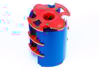 Image 2 of MOD54 4X5 Sheet Film Processing Reel (for Paterson PTP 116 3-reel tank)   