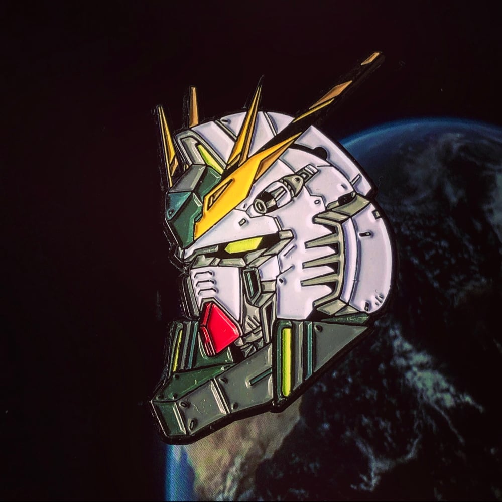Image of Nu Gundam | SOFT ENAMEL PIN