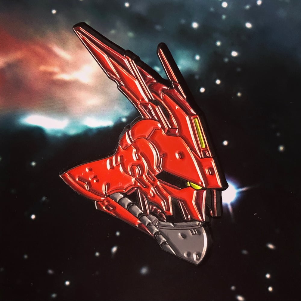 Image of Sazabi Gundam | SOFT ENAMEL PIN