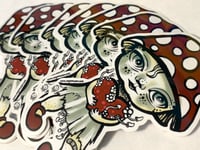 Image 2 of Fungalina Vinyl Die Cut Sticker