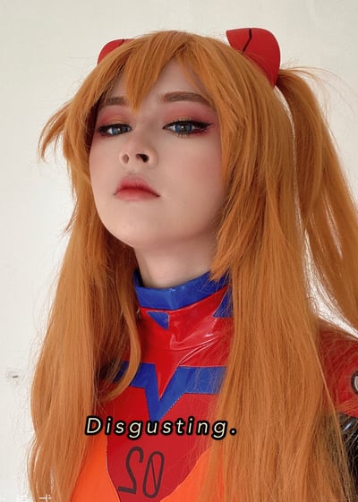 Image of Asuka Langley Disgusting