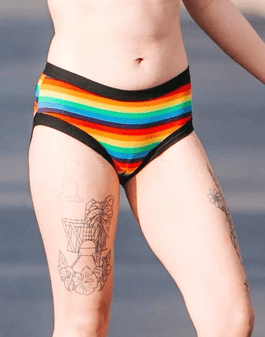 Image of Rainbow Stripe Hipster