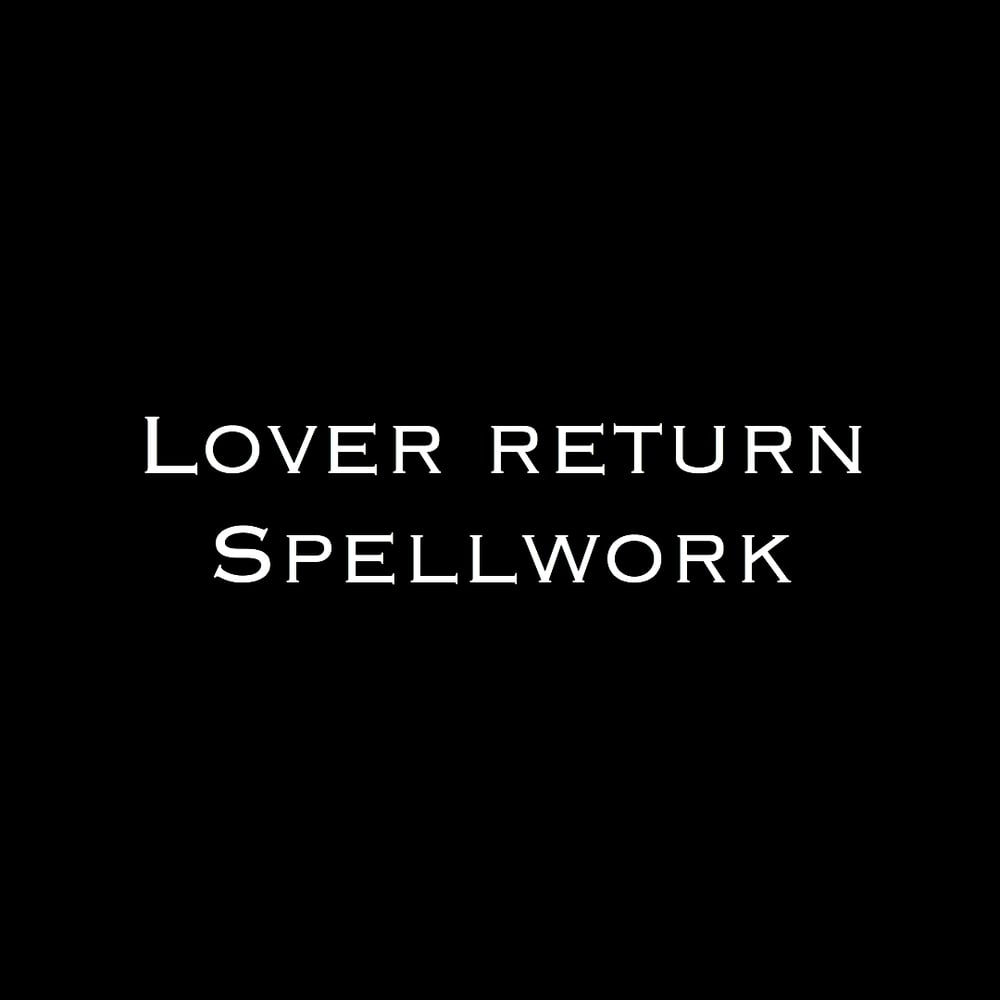 Image of Lover Return Spell