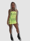 Atomic Blonde neon yellow lime dress WAS 28.00 NOW 15.00!
