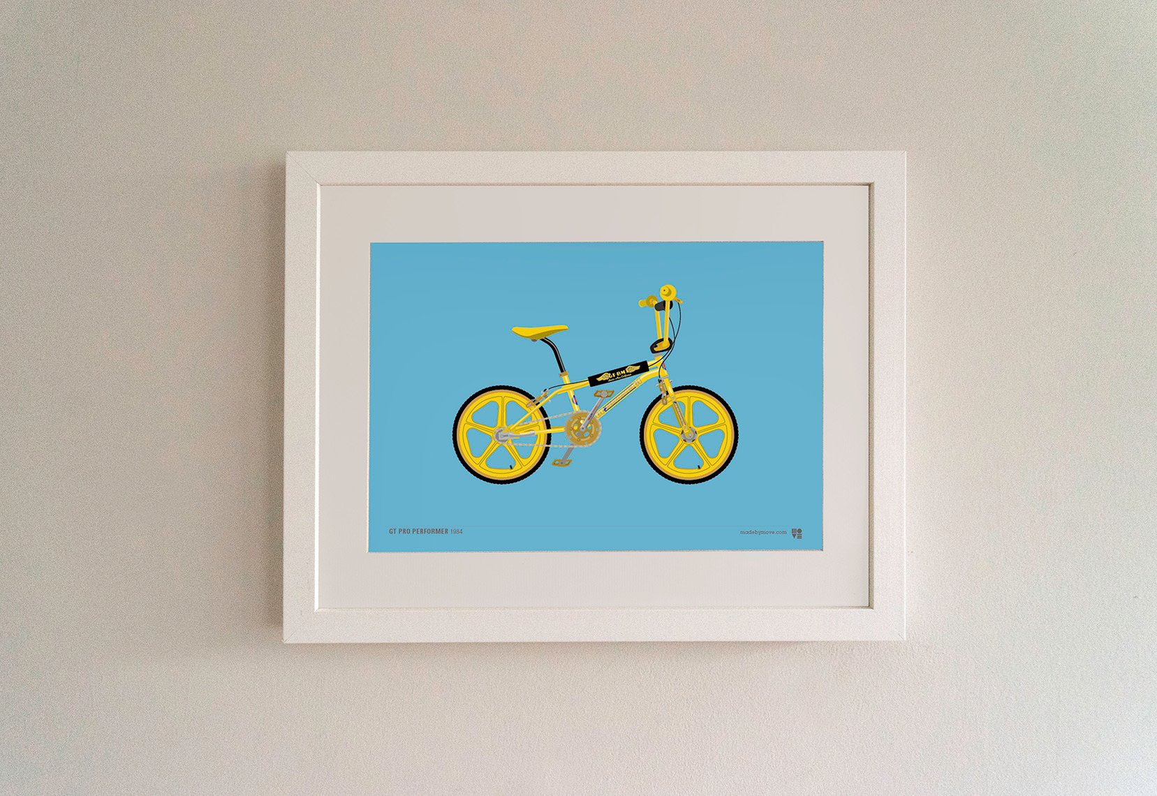 Gt Pro Performer 1984 Print Made By Move