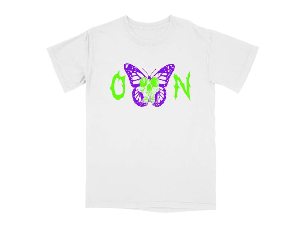 OXN BTFLY SKULL TEE 