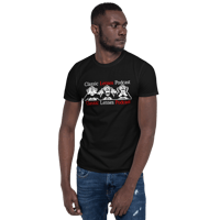 Image 3 of Classic Lenses Podcast GAS Monkeys T-shirt - BLACK