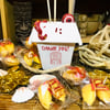 CREATURE FROM THE CRAB RANGOON "Extra Spicy" RED Limited Edition 11oz 2-Piece Ceramic Tiki Mug