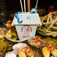 Image 1 of CREATURE FROM THE CRAB RANGOON "Leftovers" Blue Limited Edition 11oz 2-Piece Ceramic Tiki Mug