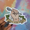 Fighting Invisible Battles Sticker