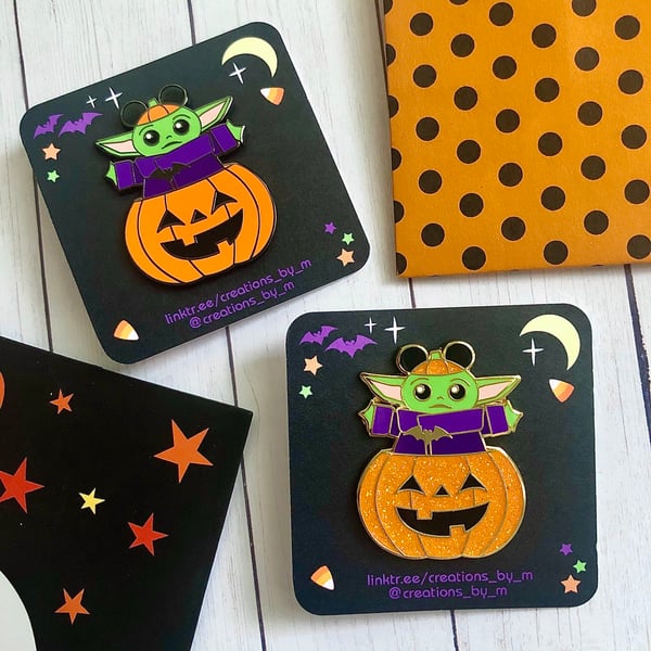 Image of Halloween Party Baby - Enamel Pin