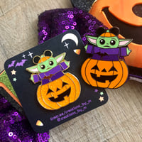 Image 2 of Halloween Party Baby - Enamel Pin
