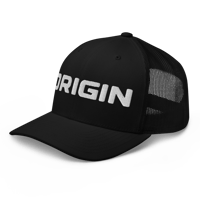 Image 1 of Black Origin Trucker Hat