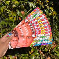 Image 2 of Nic Cage is Cool Bumper Sticker 