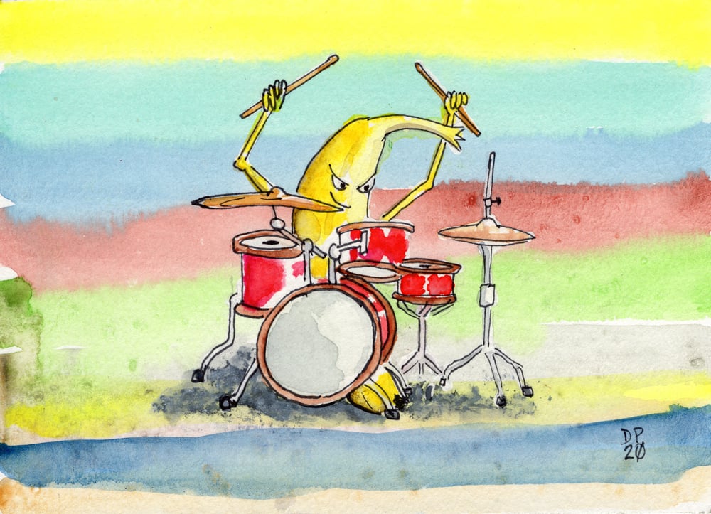 Image of "Banana Drummer #4"