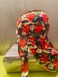 Comme des Garcons Play x Bape Durag 