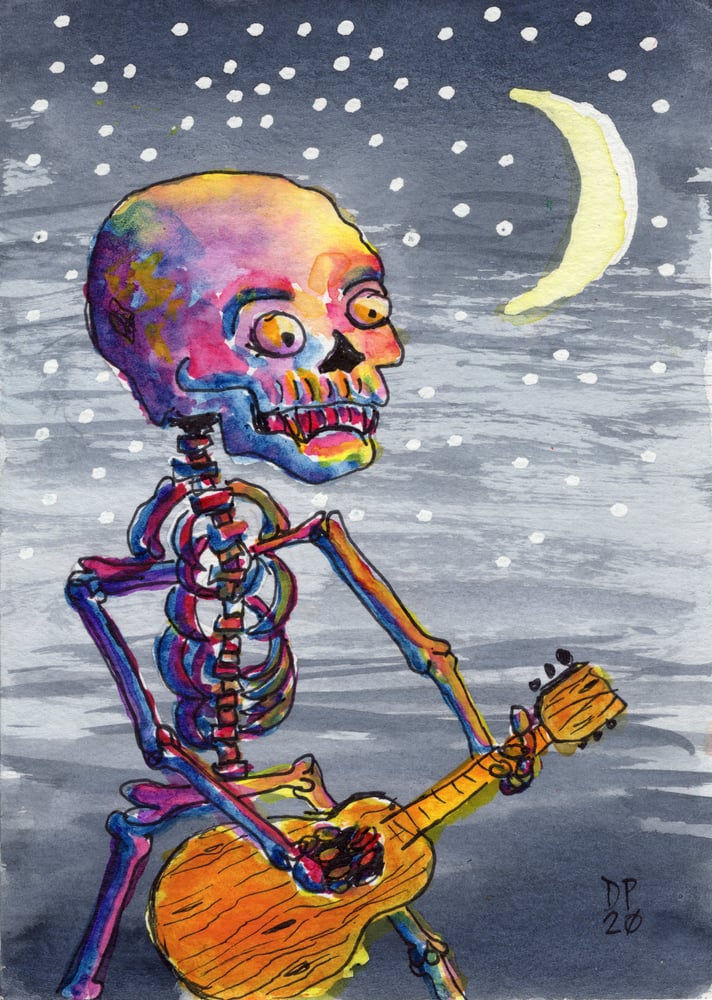 Image of "Midnight Skeleton Strummer