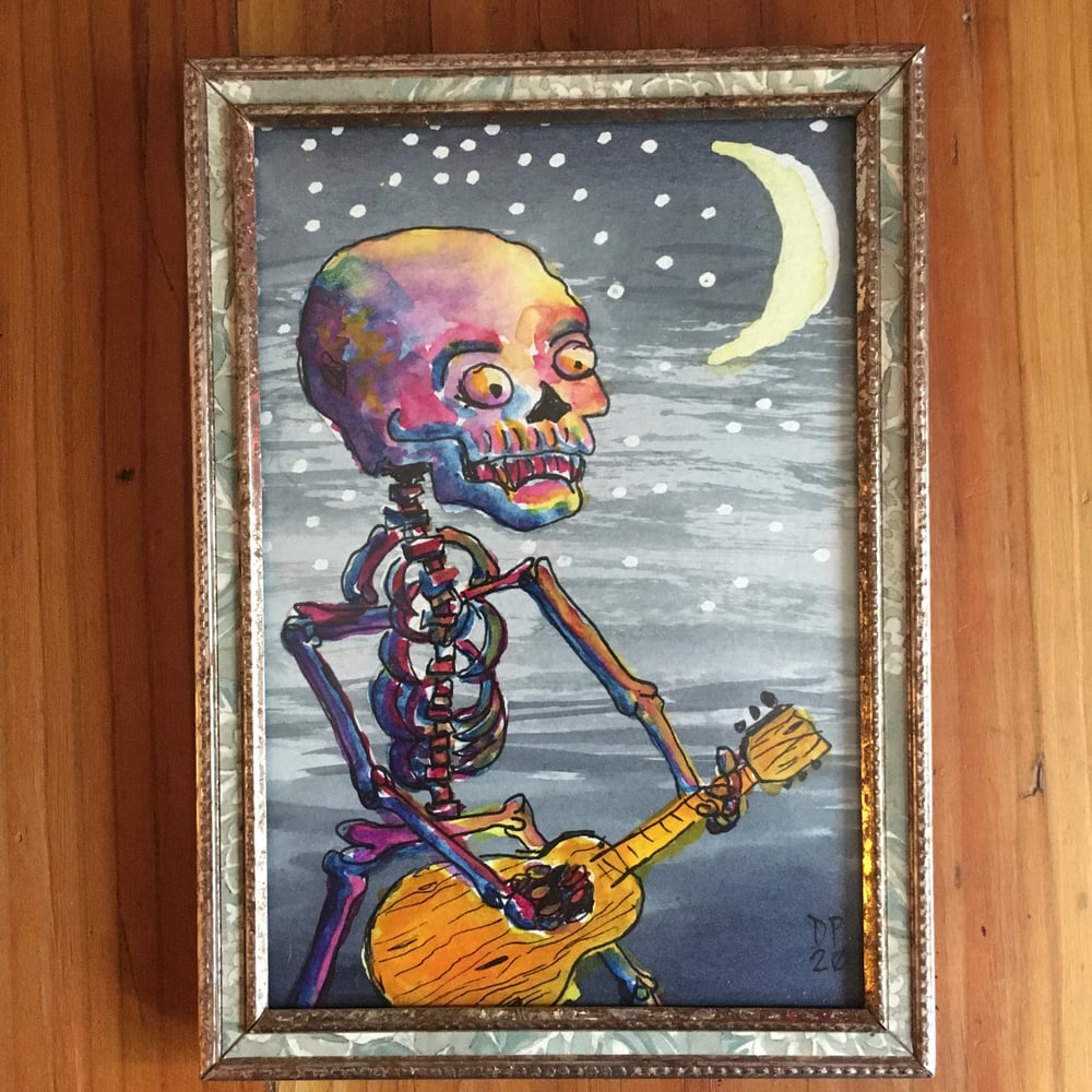 Image of "Midnight Skeleton Strummer