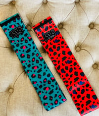 LEOPARD FABRIC RESISTANCE BANDS 