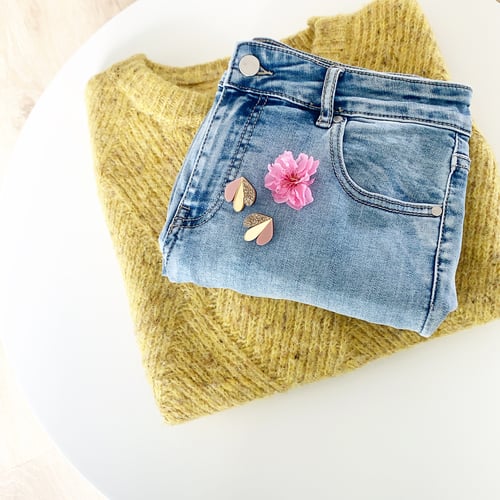 Image of Hanging Petals Studs