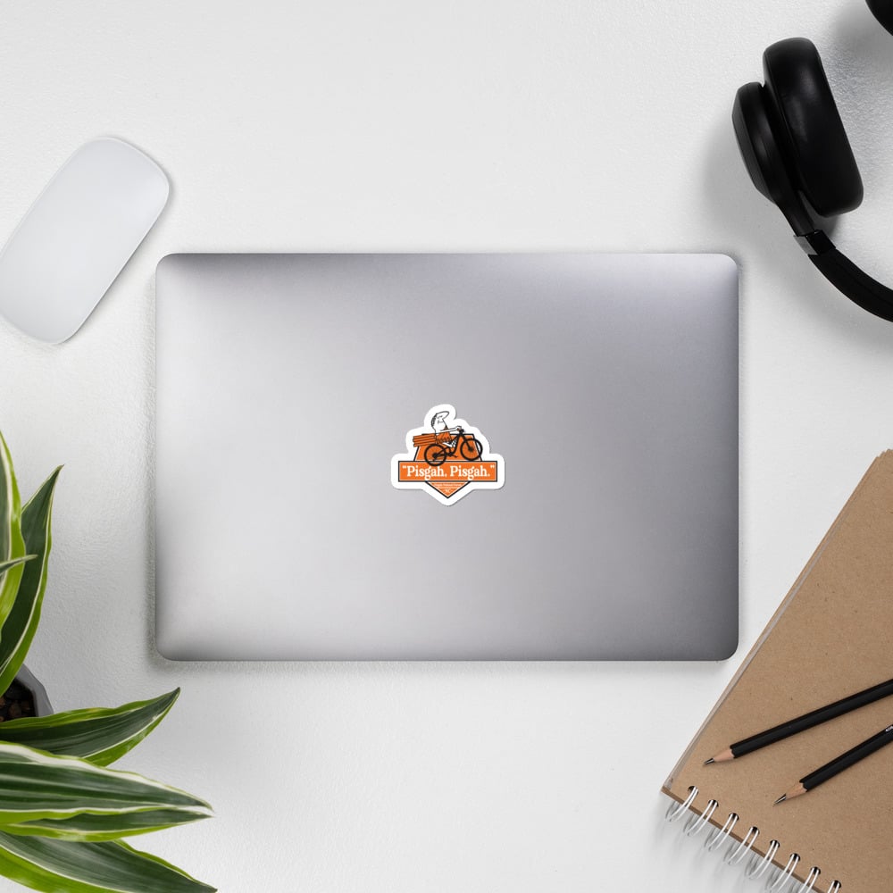 "Pisgah, Pisgah" Bubble-free stickers