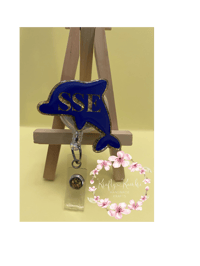 Image 1 of Dolphin badge reel