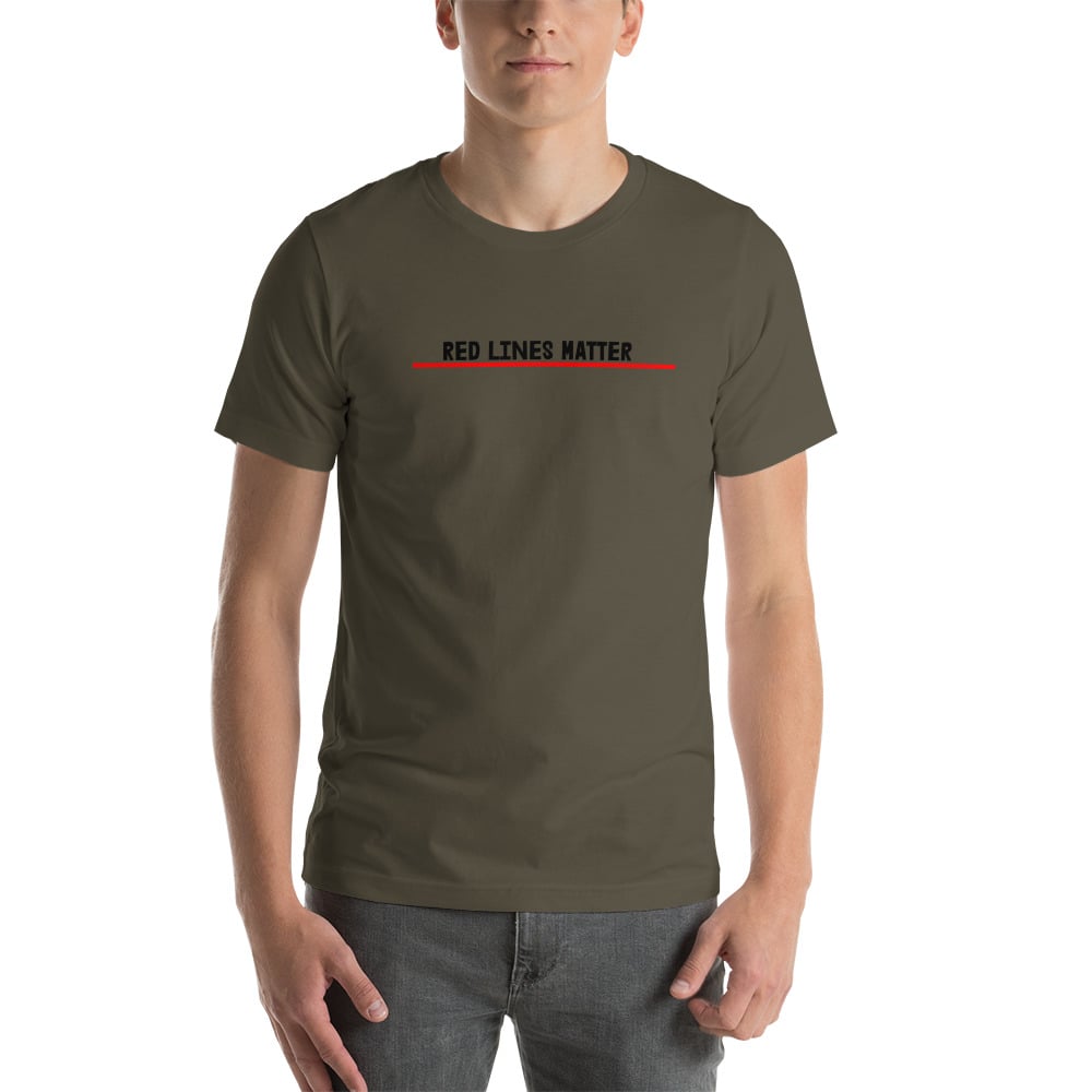 Image of Red Lines Matter- Premium Tee