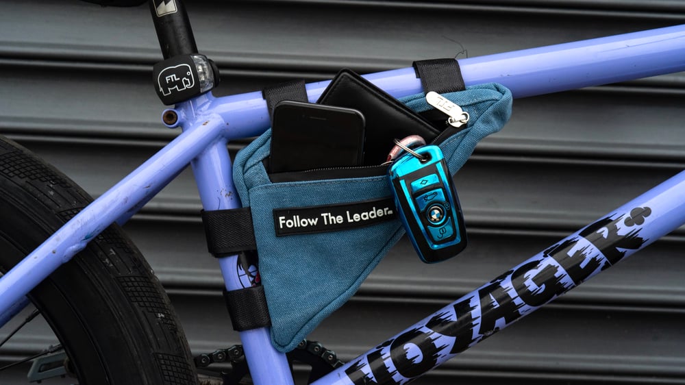 Image of FTL Bicycle Frame Bag (Denim Blue)