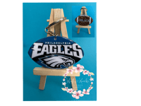 Image 1 of Football Keychain