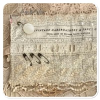 Image 4 of Custom Listing for Silvia - vintage style needle book
