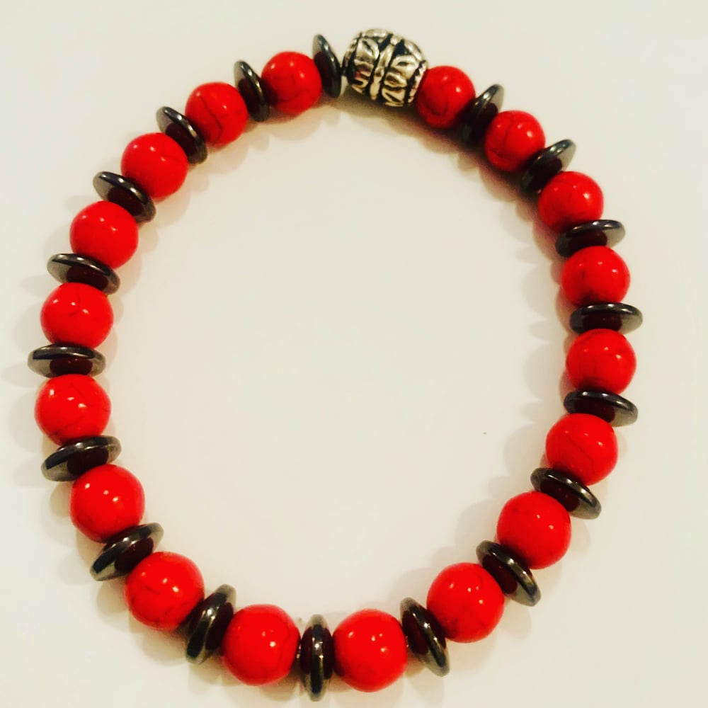 Image of Red howlite 