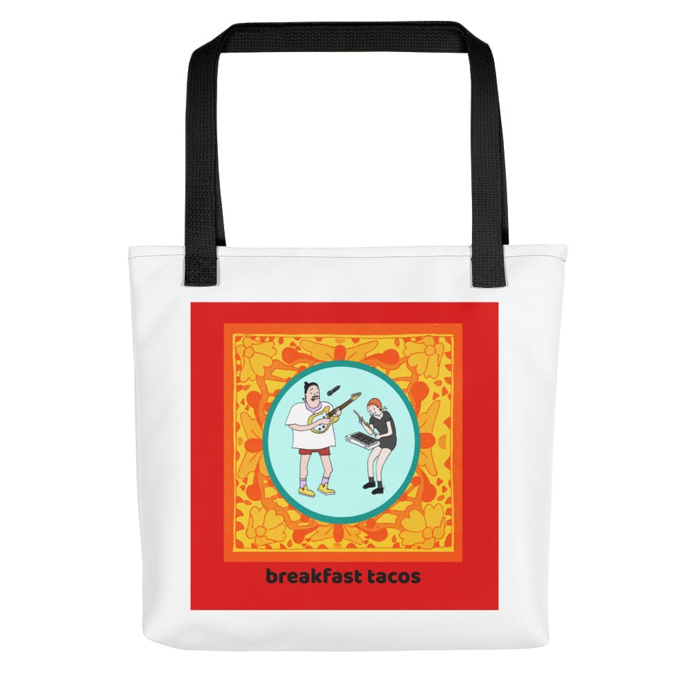 Image of breakfast tacos Tote bag