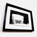 Jodrell Bank Looking at the Stars - Framed picture