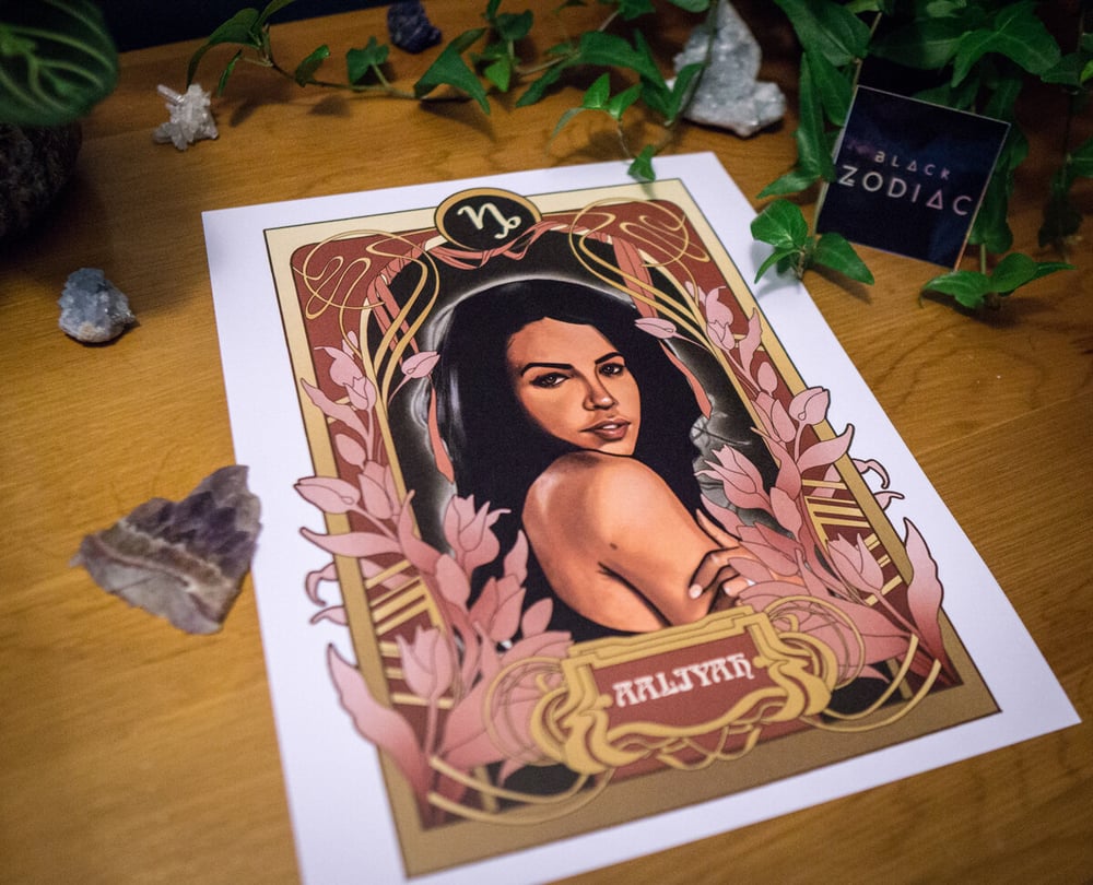 Image of Aaliyah the Capricorn
