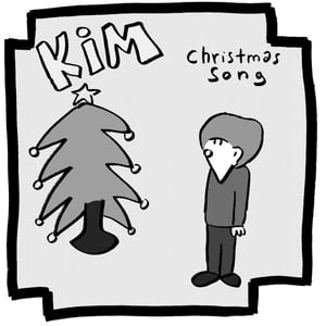 Image of KIM - Christmas Song 7" vinyl 