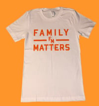 Family Matters Orange Logo T-Shirt