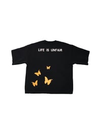 !”Life is Unfair” Cropped Crewneck