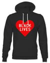 Black Heart Black Lives Hoodie