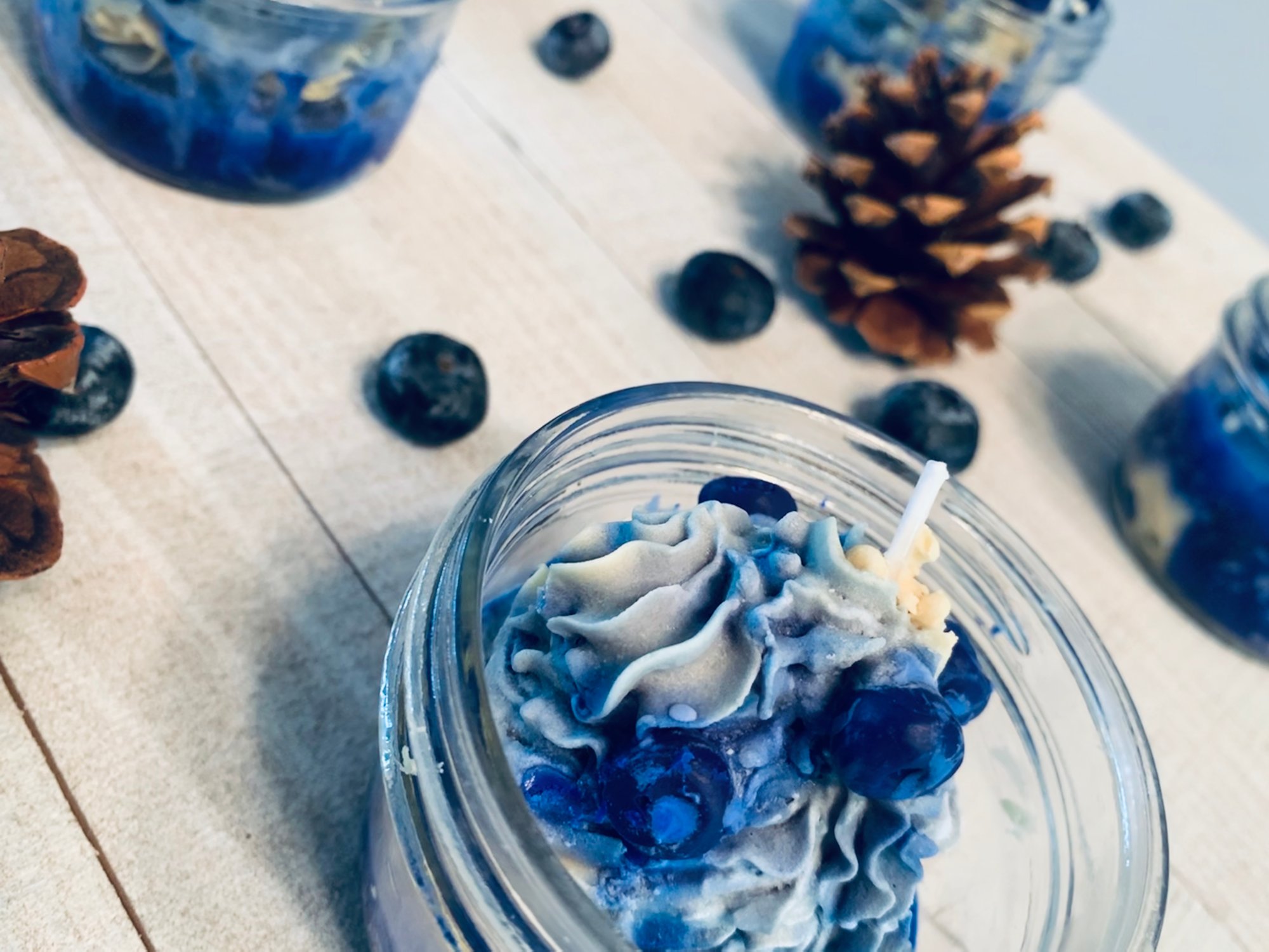 Image of Warm Blueberry Cheesecake 8oz