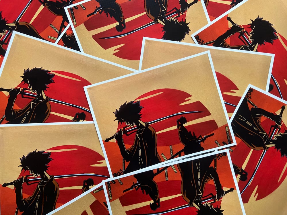 Image of Samurai Champloo Print