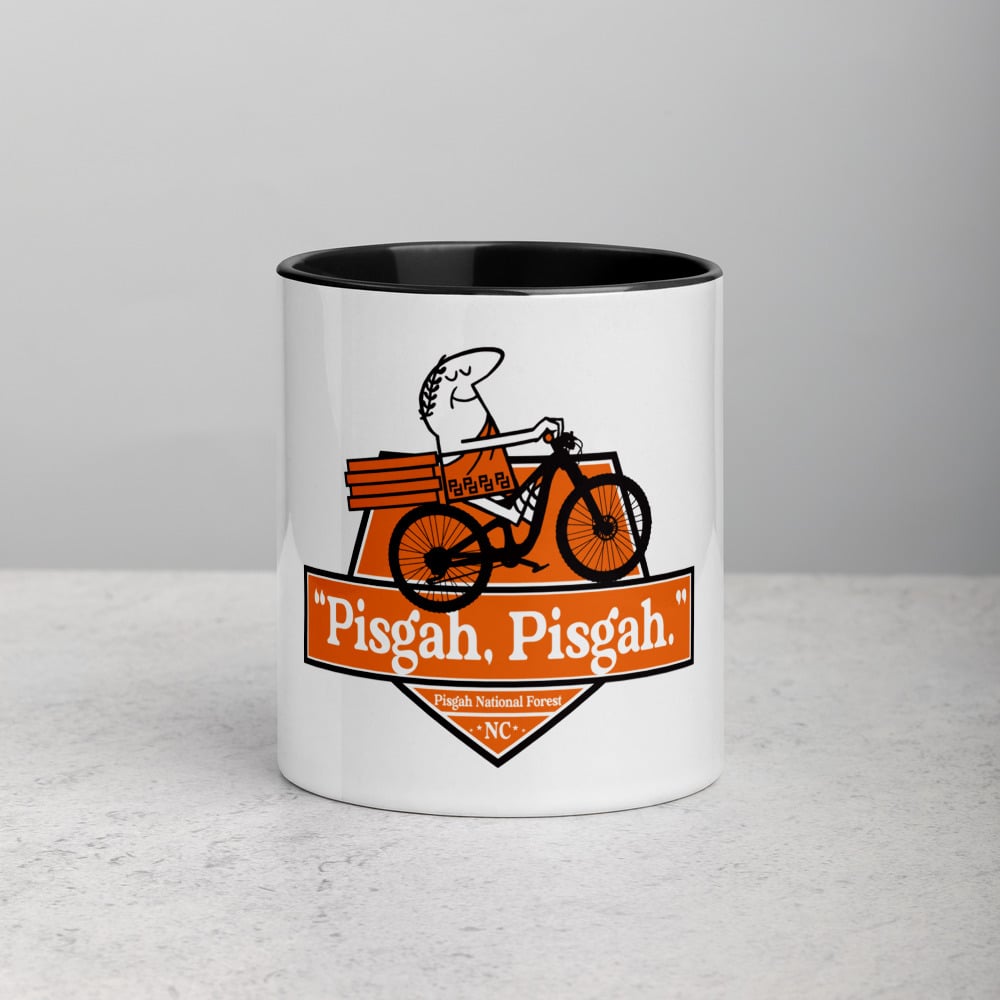 "Pisgah, Pisgah" Mug with Color Inside