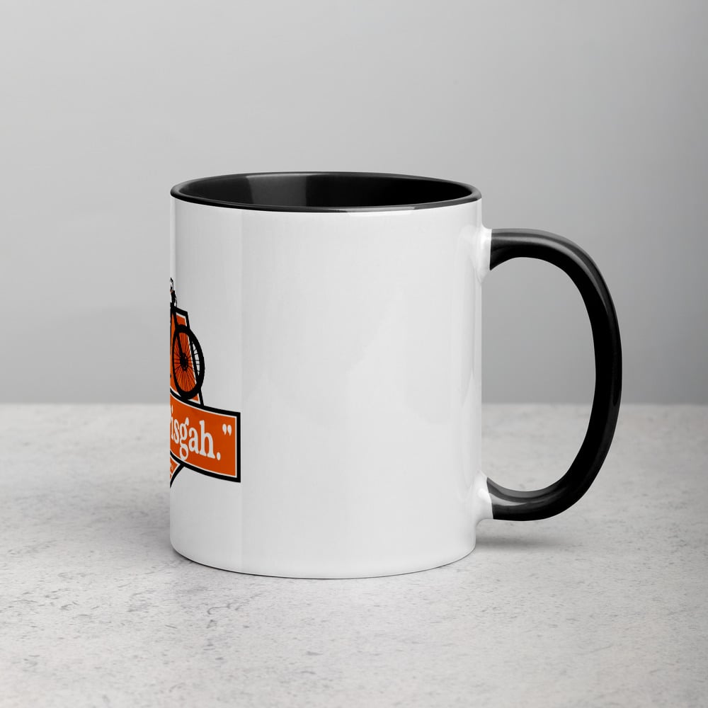 "Pisgah, Pisgah" Mug with Color Inside
