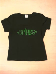 Image of Spires Girl's Skinny T-Shirt - Green or Purple