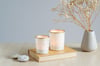 Candle holders * Snow
