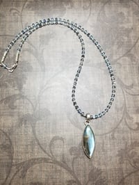 Image 2 of Labradorite and Crystal Necklace 2