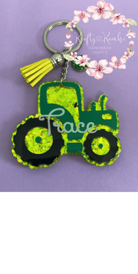 Image 1 of Tractor Keychain