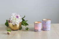 Tealight holders, set * Mallow wind