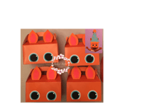 Image 3 of Word Party inspired favor boxes