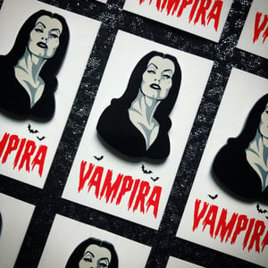 Image of VAMPIRA Enamel Pin