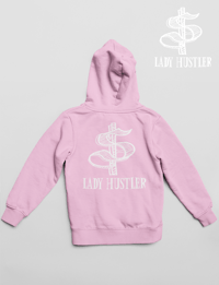 Image 2 of AMBITIOU$ GIRL PINK HOODIE